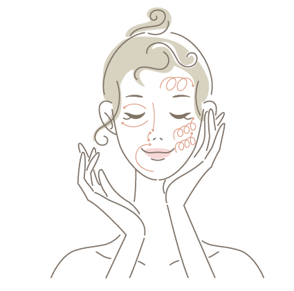 フェイスマッサージ